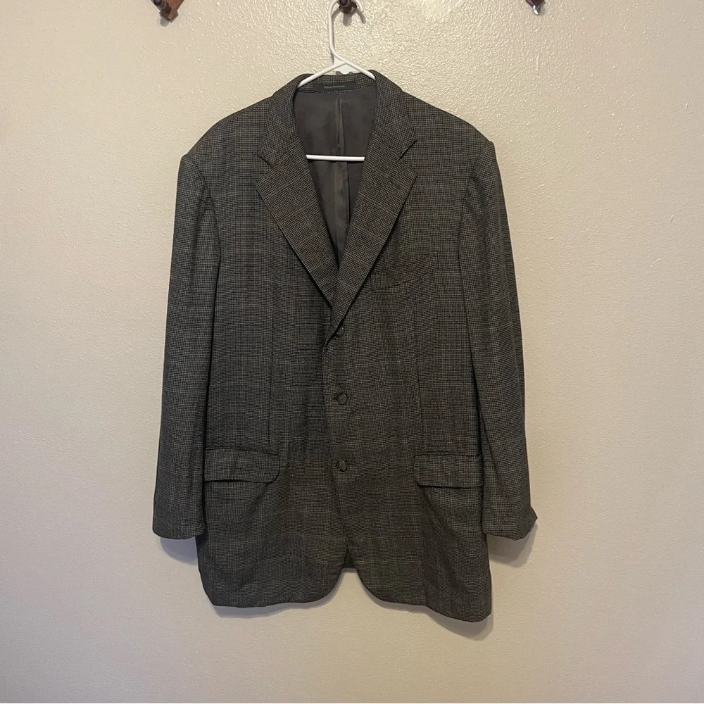 Ermenegildo Zegna Gray 3 Button Jacket READ DESCRIPTION